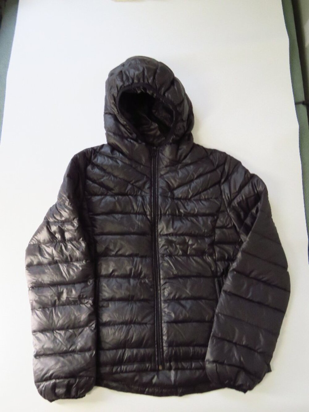 Y2K Miss Sixty Ultra Lightweight Packable Down Jacket Size Medium Black